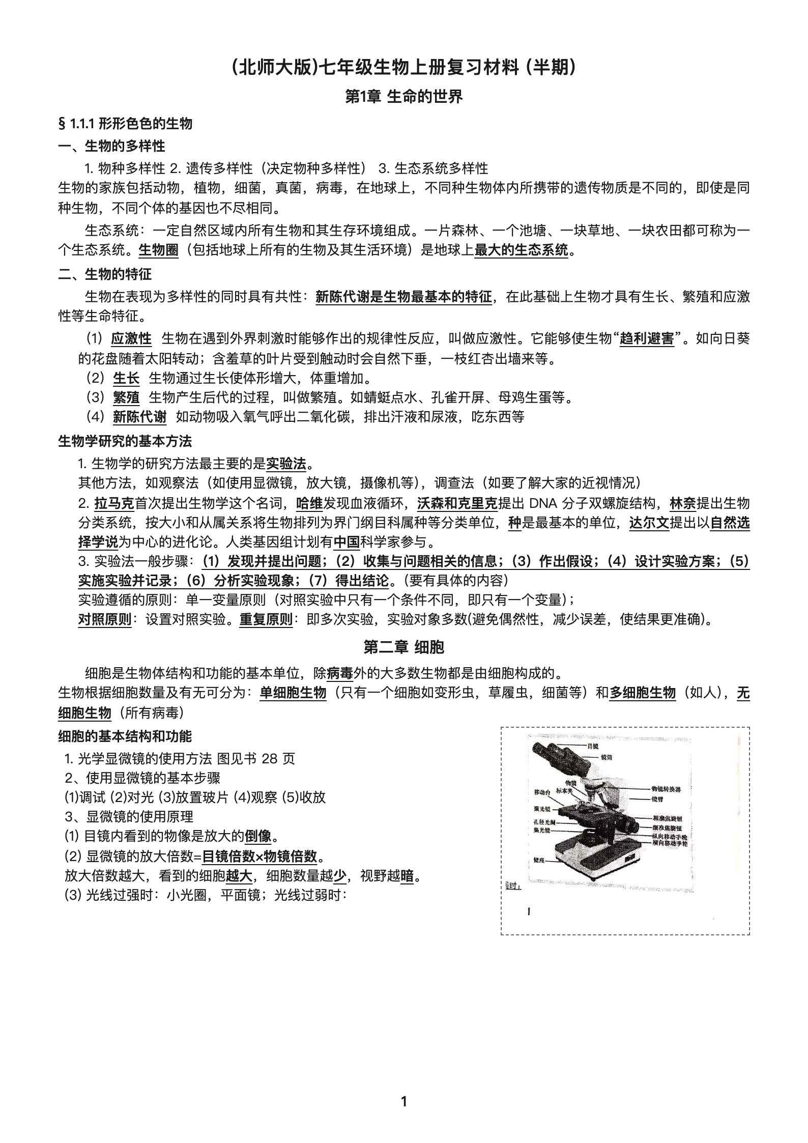 考试要点原版讲义